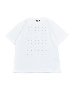 TAION 【TAION】 DOT LIKE BUTTON TEE ノンダウン ベーシック フロッキ