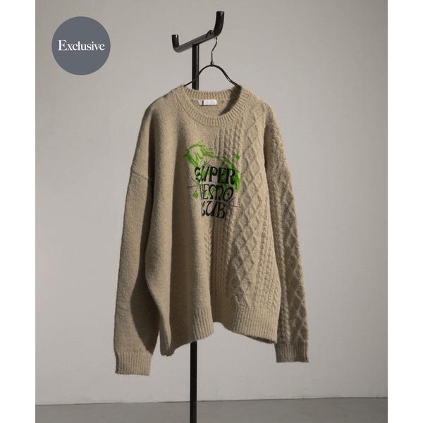 『別注』SHUHEI KOKI×SENSE OF PLACE プリントニット - 画像 (2)