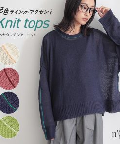 osharewalker ニット レディース トップス セーター ニットトップス 長袖ニット 長袖 クルーネック シアー レイヤード「メール便可」「10」