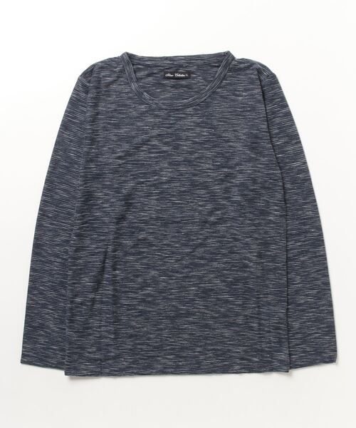 STYLEBLOCK tシャツ リップル引き揃えMIXカラー杢クルーネックロンT メンズ レディース - 画像 (2)