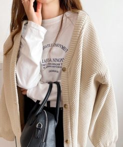 classicalelf ニット セーター ニットなのに軽量！2wayケーブル編み圧縮ニット オーバーサイズ カーディガン レディース