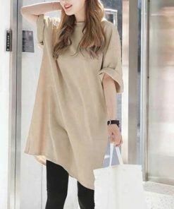 miniministore tシャツ チュニックTシャツ サイドスリット レディース