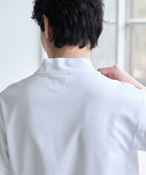 coen tシャツ 「RONEL」PLATINGジャケットネックTシャツ メンズ - 画像 (8)