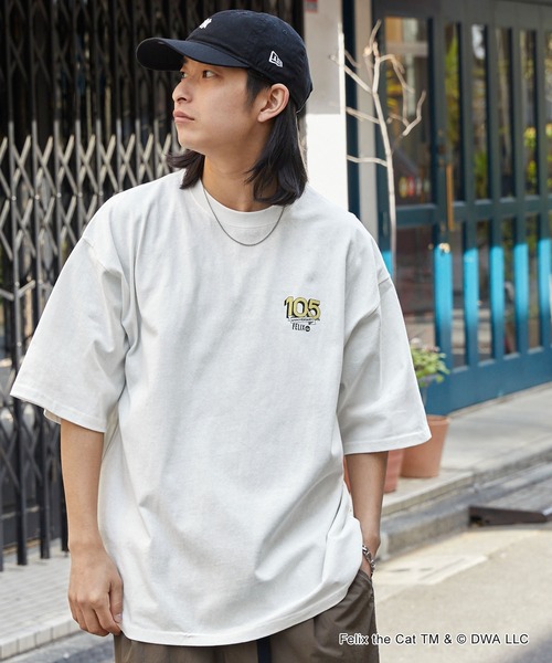 MONO-MART tシャツ 「FELIX & CASPER Woody Woodpecker」別注 ヴィンテージライクデザイン ビッグシルエット半袖Tシャツ/フェリ - 画像 (8)