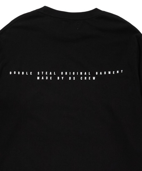 DOUBLE STEAL tシャツ ダイヤ刺繍 長袖Tシャツ メンズ レディース - 画像 (7)
