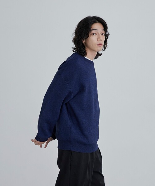 coen セーター ニット メランジクルーネックニット メンズ - 画像 (5)