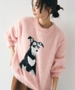 CRAFT STANDARD BOUTIQUE セーター ニット アニマルシャギーニットプルオーバー/24AW メンズ