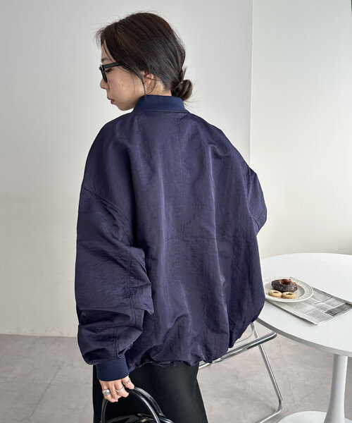 Discoat ブルゾン アウター 「新色追加!/ユニセックス」ライトメモリーボンバーブルゾン「WEB限定」 レディース メンズ - 画像 (9)