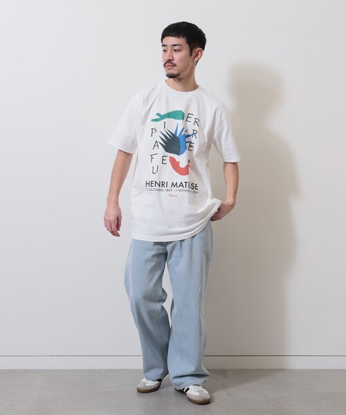 BEAMS tシャツ Henri Matisse Print-T-Shirt(2) メンズ レディース - 画像 (3)