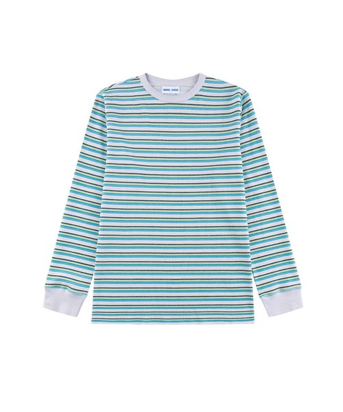 WOKE EDGE tシャツ ティーシャツ|Glit Border Thermal|WOKE メンズ