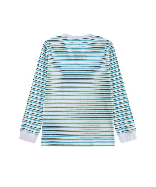 WOKE EDGE tシャツ ティーシャツ|Glit Border Thermal|WOKE メンズ - 画像 (3)