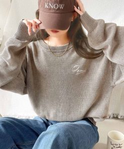 classicalelf 「classicalelf」 長袖ニット X-LARGE ベージュ レディース