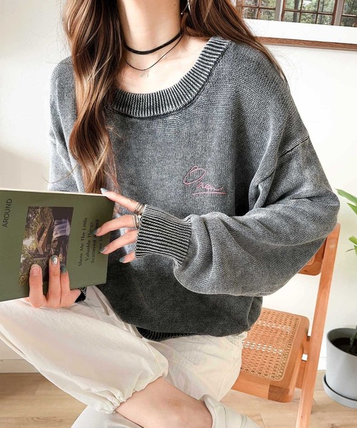 classicalelf 「classicalelf」 長袖ニット X-LARGE ベージュ レディース - 画像 (7)