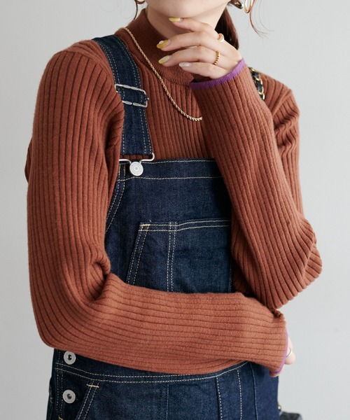 Discoat 「DISCOAT」 長袖ニット MEDIUM ピンク レディース - 画像 (5)