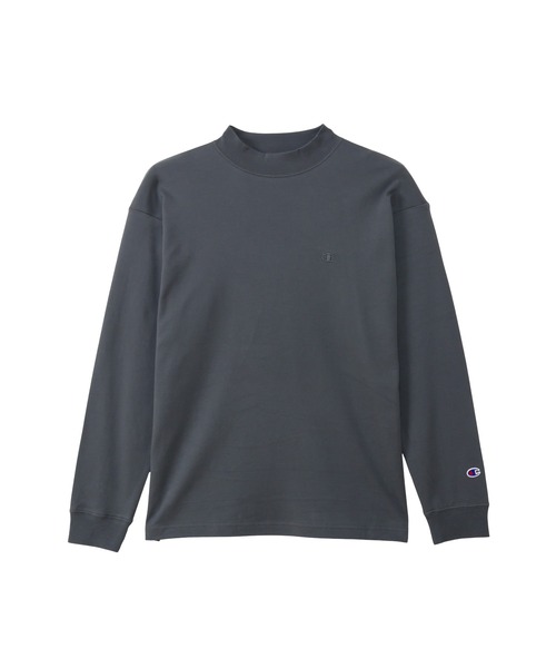 Champion tシャツ 「Champion/チャンピオン」メンズ ベーシック モックネックロングスリーブTシャツ メンズ - 画像 (4)