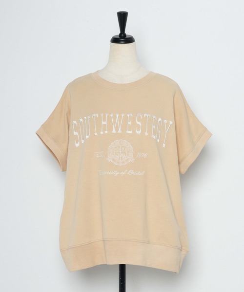 Bonjour Sagan 「Bonjour Sagan」 半袖カットソー FREE ベージュ レディース - 画像 (3)