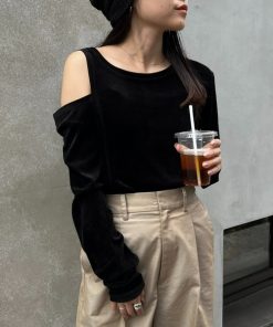 CIAOPANIC TYPY 「CIAOPANIC TYPY」 長袖カットソー ONE SIZE ブラック レディース