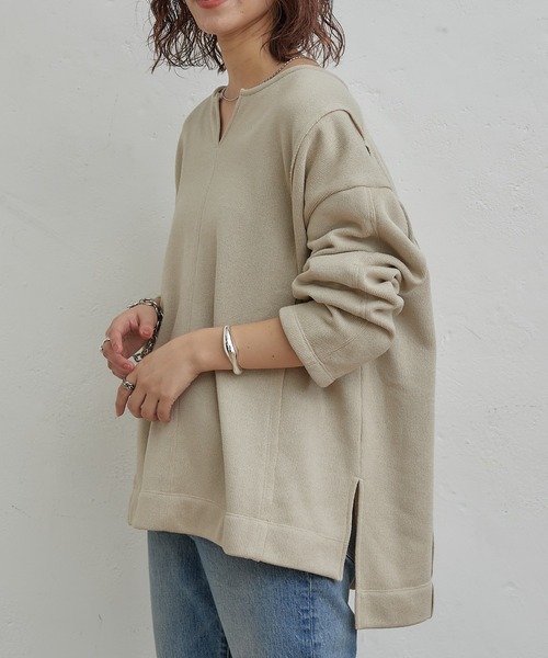 CIAOPANIC TYPY 「CIAOPANIC TYPY」 長袖カットソー ONE SIZE グレー レディース - 画像 (4)