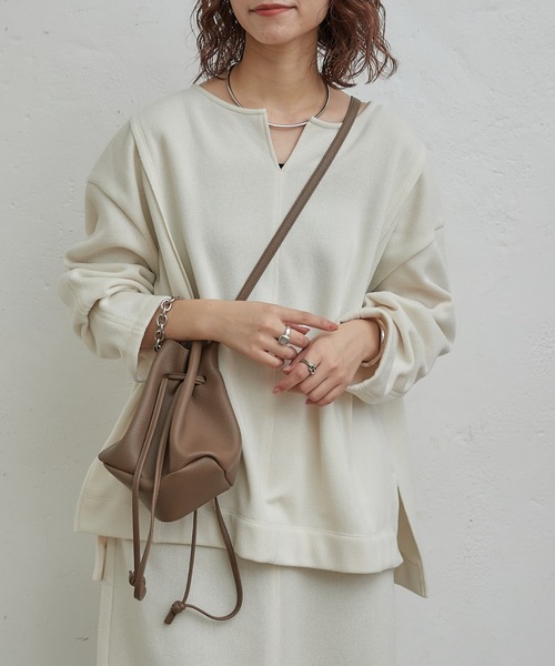 CIAOPANIC TYPY 「CIAOPANIC TYPY」 長袖カットソー ONE SIZE グレー レディース - 画像 (5)