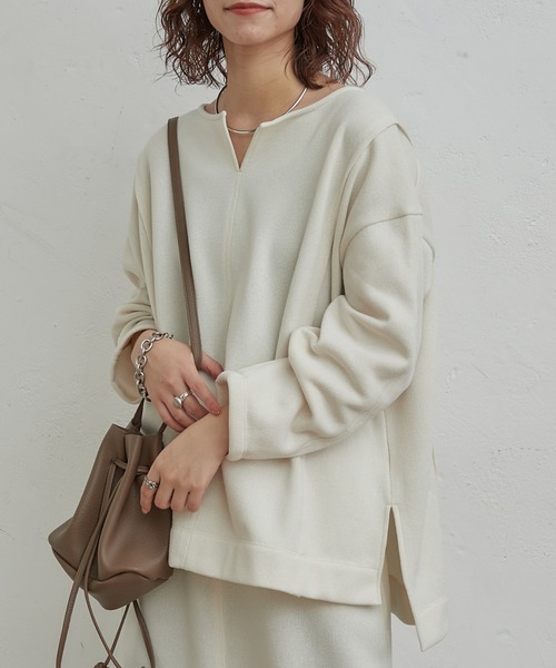 CIAOPANIC TYPY 「CIAOPANIC TYPY」 長袖カットソー ONE SIZE グレー レディース - 画像 (6)