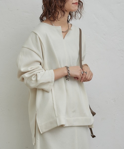 CIAOPANIC TYPY 「CIAOPANIC TYPY」 長袖カットソー ONE SIZE グレー レディース - 画像 (9)