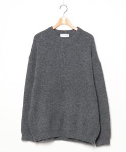 remer 「remer」 長袖ニット LARGE グレー メンズ