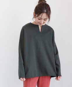 AMERICAN HOLIC 「AMERICAN HOLIC」 長袖カットソー FREE チャコールグレー レディース