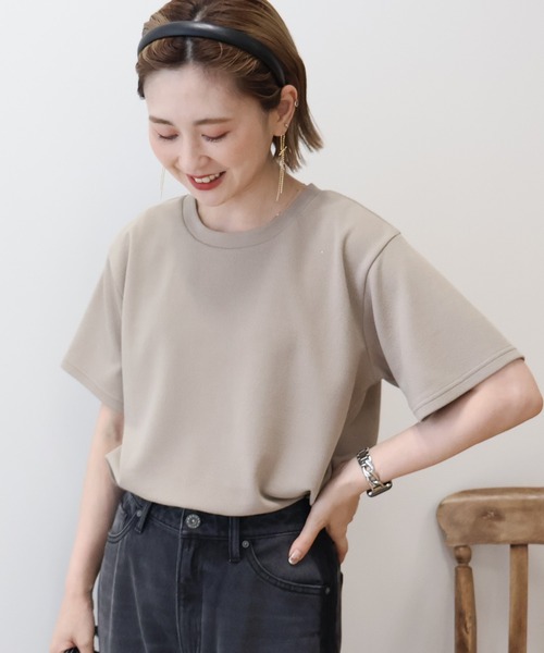 AMERICAN HOLIC tシャツ ジョーゼット半袖プルオーバー レディース - 画像 (4)