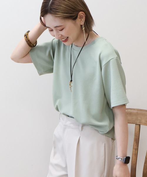 AMERICAN HOLIC tシャツ ジョーゼット半袖プルオーバー レディース - 画像 (5)