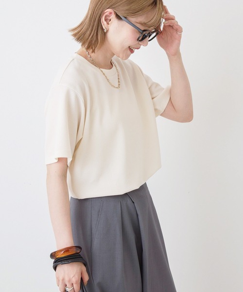 AMERICAN HOLIC tシャツ ジョーゼット半袖プルオーバー レディース - 画像 (7)