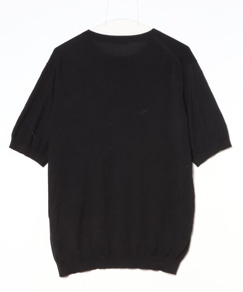 UNITED ARROWS 「UNITED ARROWS」 半袖ニット LARGE ブラック メンズ - 画像 (2)