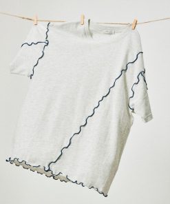 FREAK'S STORE 「FREAK'S STORE」 半袖Tシャツ フリ- ライトグレー レディース