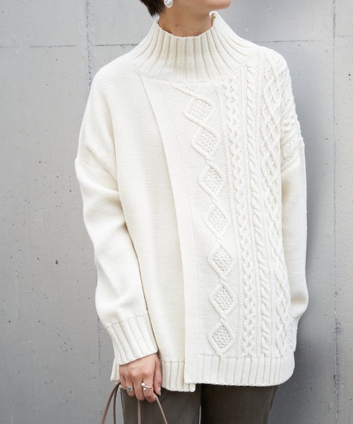 CIAOPANIC TYPY 「CIAOPANIC TYPY」 長袖ニット ONE SIZE ブラウン レディース - 画像 (4)