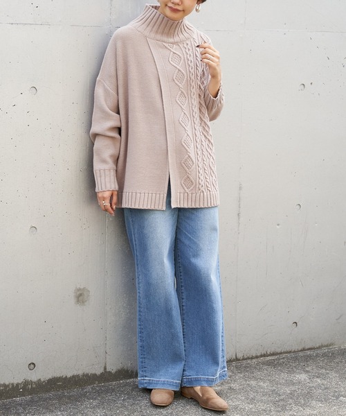 CIAOPANIC TYPY 「CIAOPANIC TYPY」 長袖ニット ONE SIZE ブラウン レディース - 画像 (7)