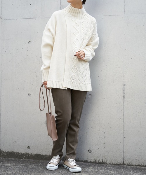 CIAOPANIC TYPY 「CIAOPANIC TYPY」 長袖ニット ONE SIZE ブラウン レディース - 画像 (8)