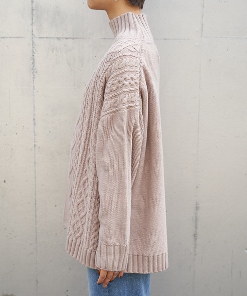 CIAOPANIC TYPY 「CIAOPANIC TYPY」 長袖ニット ONE SIZE ブラウン レディース - 画像 (9)