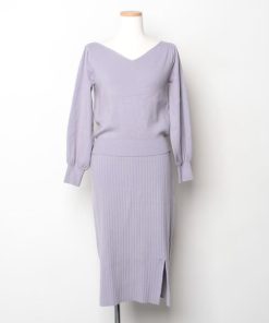 PROPORTION BODY DRESSING 「PROPORTION DRESSING」 セットアップ - パープル レディース