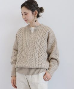 AMERICAN HOLIC 「AMERICAN HOLIC」 長袖ニット LARGE ライトグレー レディース