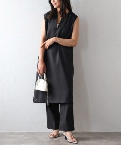 Bonjour Sagan 「Bonjour Sagan」 セットアップ FREE ブラック レディース