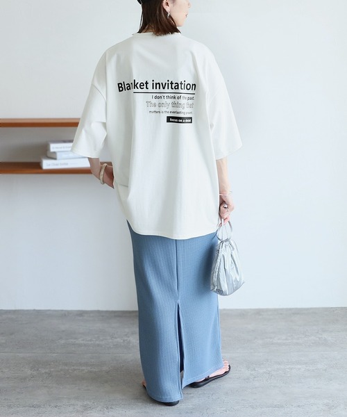 reca 「reca」 半袖Tシャツ FREE オフホワイト レディース - 画像 (2)