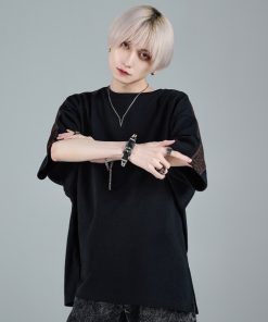 ADRER 「ADRER」 半袖Tシャツ MEDIUM ブラック メンズ