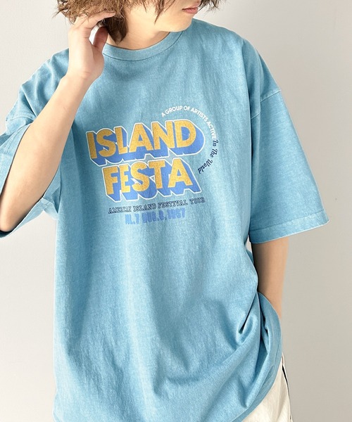 Java 「Java」 半袖Tシャツ SMALL ブルー レディース - 画像 (2)