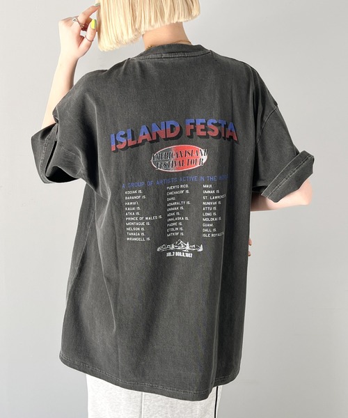 Java 「Java」 半袖Tシャツ SMALL ブルー レディース - 画像 (5)