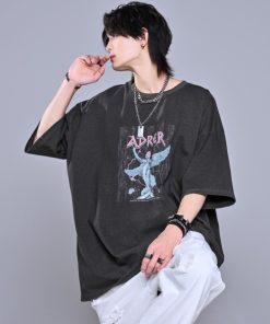 ADRER 「ADRER」 半袖Tシャツ SMALL グレー メンズ