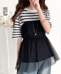 classicalelf 「classicalelf」 半袖カットソー X-LARGE ブラック レディース