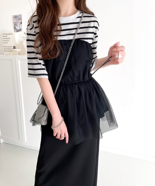 classicalelf 「classicalelf」 半袖カットソー X-LARGE ブラック レディース - 画像 (6)