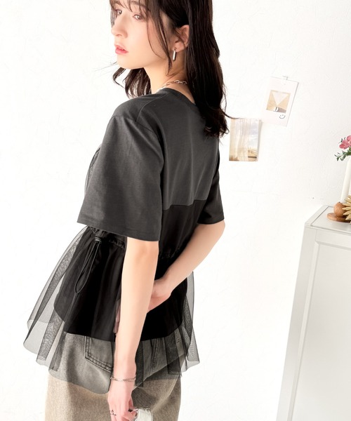 classicalelf 「classicalelf」 半袖カットソー X-LARGE ブラック レディース - 画像 (8)