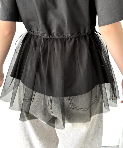 classicalelf 「classicalelf」 半袖カットソー X-LARGE ブラック レディース - 画像 (9)