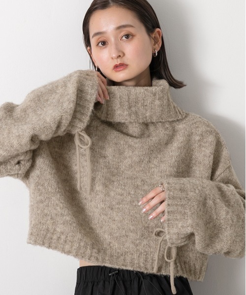 ad thie 「ad thie」 長袖ニット FREE チャコール レディース - 画像 (7)