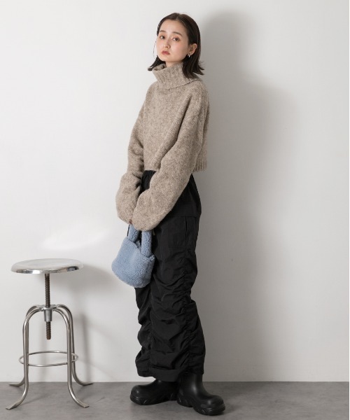 ad thie 「ad thie」 長袖ニット FREE チャコール レディース - 画像 (9)